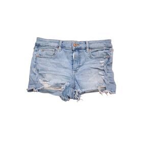 American eagle outfitters super stretch jean cut off factory distressed 10